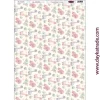 Hot Tela DTXM-2087 Patrón Dinosaurios Puro Amor Rosas Dayka 33x70cm Telas, Sedas Y Fieltro
