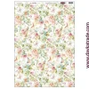 Hot Tela DTXM-2019 Patrón Fondo Flores Colores Dayka 33x70cm Telas, Sedas Y Fieltro