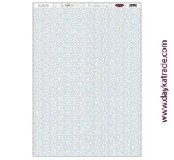 Hot Tela DTXM-2033 Patrón Fondo Geométrico Bendiciones Dayka 33x70cm Telas, Sedas Y Fieltro