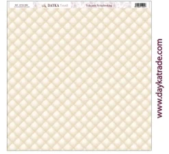 New Tela DTXS-990 Capitoné Beige Hoy Es Mi Día Niña Dayka 30x30cm Telas, Sedas Y Fieltro