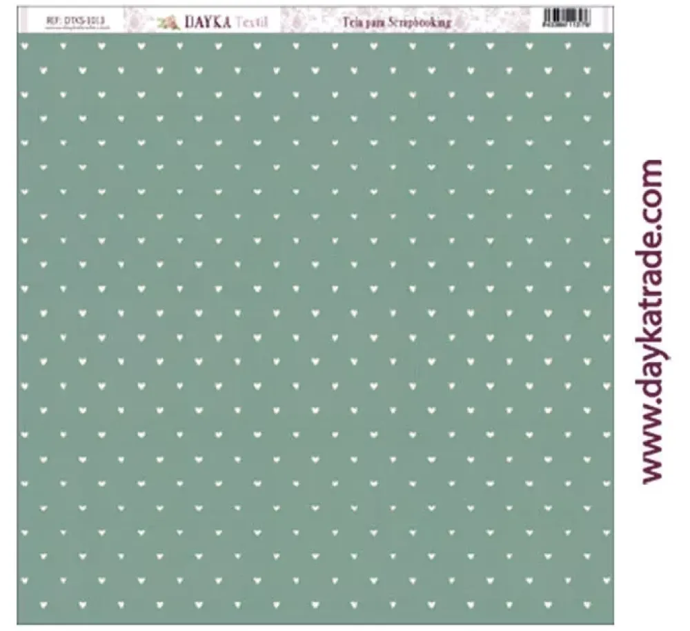 Clearance Tela DTXS-1013 Fondo Corazones Recién Casados Dayka 30x30cm Telas, Sedas Y Fieltro