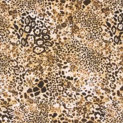 Tela Estampado Animal Leopardo 50x30cm Telas, Sedas Y Fieltro