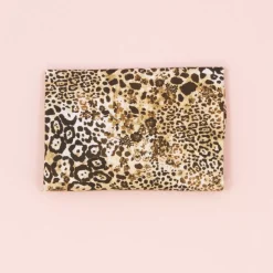 Tela Estampado Animal Leopardo 50x30cm Telas, Sedas Y Fieltro