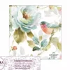 Clearance Tela para Decoración #01 Flores con pájaros 50x100cm. Dayka Telas, Sedas Y Fieltro