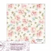 Clearance Tela para Decoración #41 Flores vintage 50x100cm. Dayka Telas, Sedas Y Fieltro