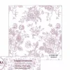 Discount Tela para Decoración #12 Flores Moradas 50x100cm. Dayka Telas, Sedas Y Fieltro