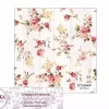 Sale Tela para Decoración #46 Flores sobre tabla de madera vintage 50x100cm. Dayka Telas, Sedas Y Fieltro