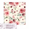 Hot Tela para Decoración #38 Flores con fondo crema y lunares 50x100cm. Dayka Telas, Sedas Y Fieltro