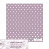 Tela para Decoración #14 Lunares o topos con fondo morado Dayka Telas, Sedas Y Fieltro