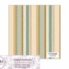 Hot Tela para Decoración #29 Rayas beige y turquesa 50x100cm. Dayka Telas, Sedas Y Fieltro