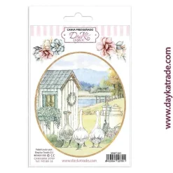 Discount Tela para Scrapbooking y Cartonaje Estilo Campestre 12x17cm Telas, Sedas Y Fieltro