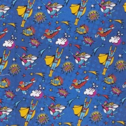 Best Tela Superhéroes 50x30cm Telas, Sedas Y Fieltro