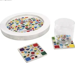 Discount Teselas de Vidrio para Mosaico Formas Mixtas Mosaico