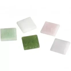 Clearance Teselas para Mosaico Verde Oscuro 2x2cm Mosaico
