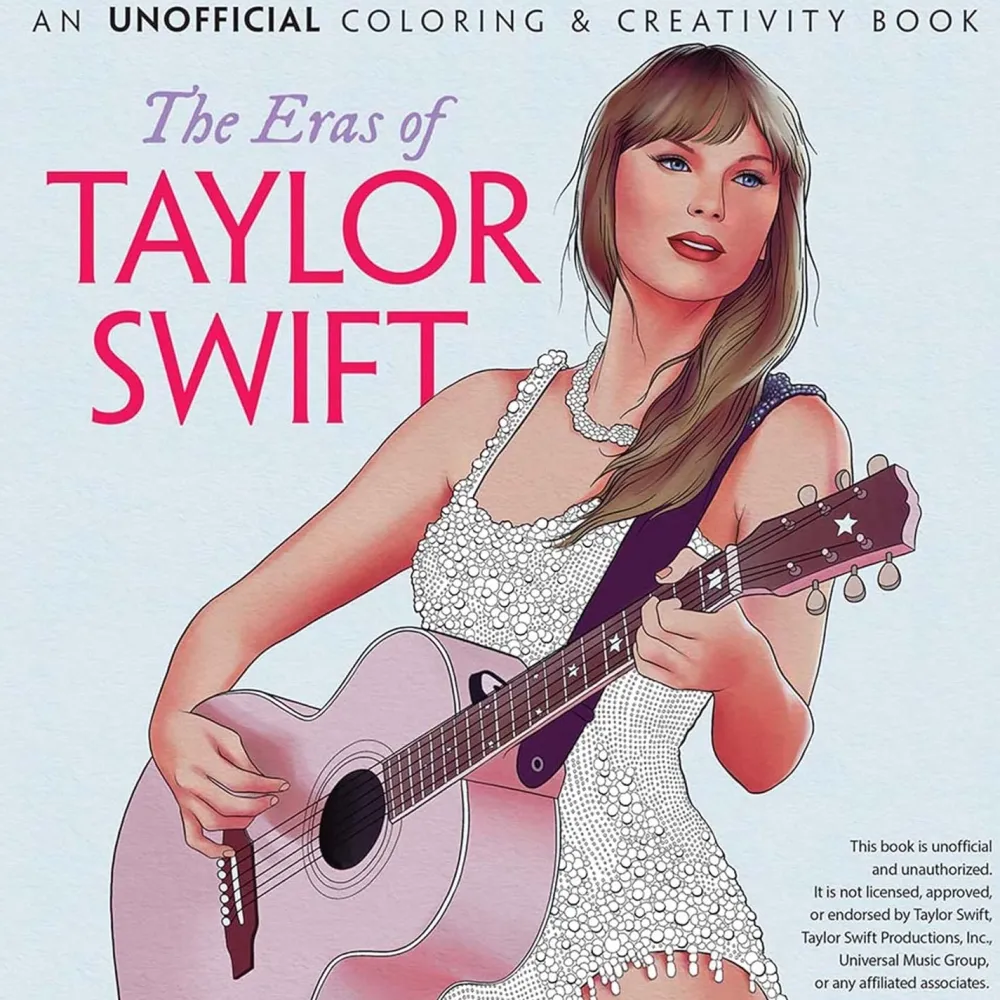 New The Eras of Taylor Swift Unofficial Coloring and Creativity Book Infantil|Colorear