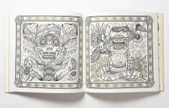 The Tattoo Flash Colouring Book Colorear