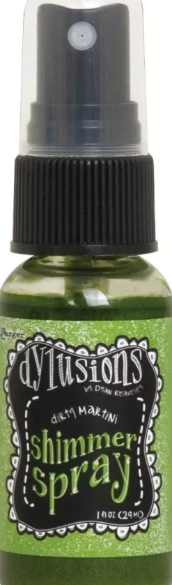 Sale Tinta Spray Dylusions Shimmer Dirty Martini 29ml Pinturas Acrílicas