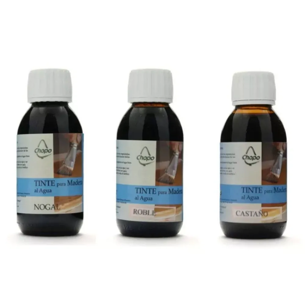 Discount Tintas para madera al agua 125cc Ceras, Pátinas Y Tintes|Tintes