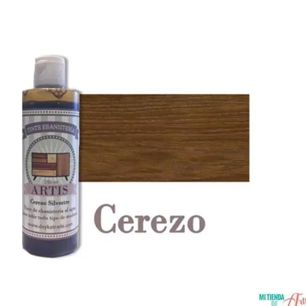 New Tinte Ebanistería Cerezo Silvestre Artis Cromática Dayka Ceras, Pátinas Y Tintes|Tintes