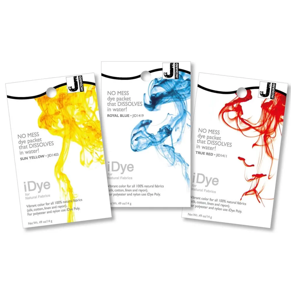 Sale Tinte para tejidos naturales iDye 14g Ceras, Pátinas Y Tintes|Tintes