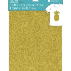 Best Transfer Para Tela Glitter Gold Jolee's Boutique Silhouette
