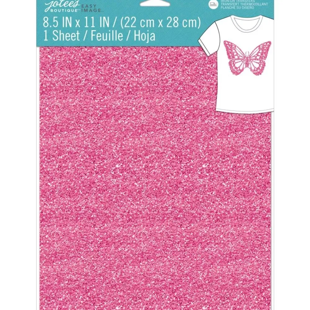 Discount Transfer Para Tela Glitter Silhouette Pink Jolee's Boutique Silhouette