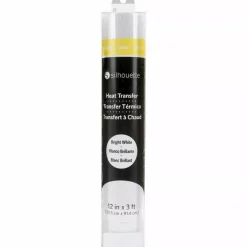 Transfer Para Tela Glitter Blanco Brillante 12"x36” Silhouette