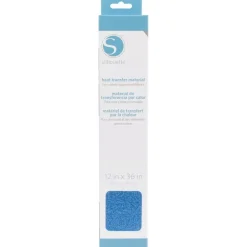 Best Transfer Para Tela Glitter Azul 12"x36” Silhouette