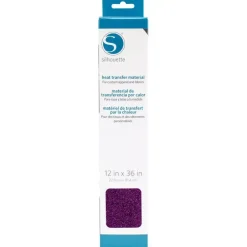 Discount Transfer Para Tela Glitter Morado 12”x36” Silhouette