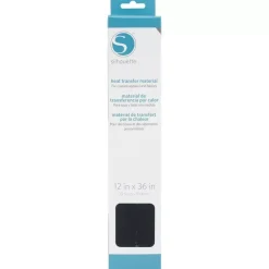 Discount Transfer Para Tela Negro 12”x36” Silhouette