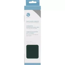 Hot Transfer Para Tela Verde Oscuro 9”x36” Silhouette