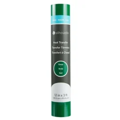 New Transfer para tela Smooth Verde 12" Silhouette