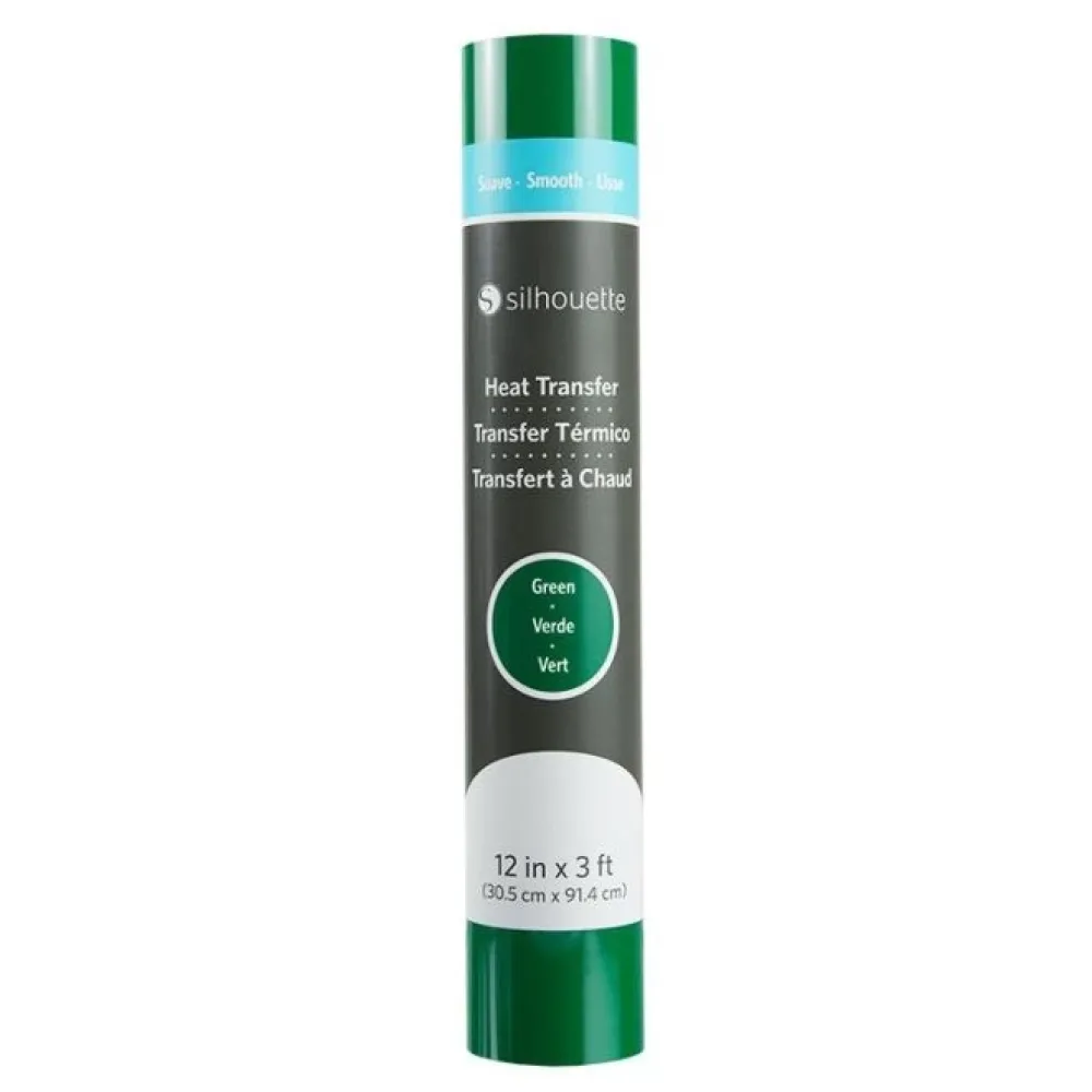 New Transfer para tela Smooth Verde 12" Silhouette