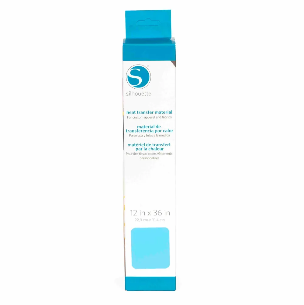 New Transfer para tela Smooth Azul Claro 12" Silhouette
