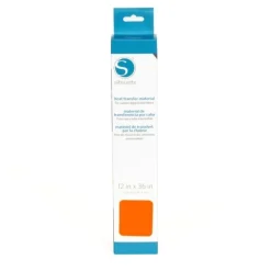 Transfer para tela Smooth Naranja Neon 12" Silhouette