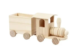 Hot Tren de Madera con Vagón Niños Niños Y Regalos|Maderas