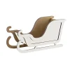 Outlet Trineo de madera 099 Blanco Navidad