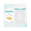 Sale Troquel + stencil Floral Hello Plantillas