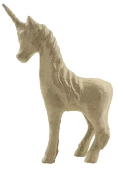 Clearance Unicornio de papel maché Cartón Y Papel Maché