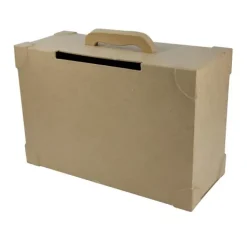 Discount Urna Maleta de Papel Maché Niños Niños Y Regalos|Cartón Y Papel Maché