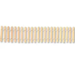 Discount Valla de madera decorativa Maderas|Goma Eva Fofuchas
