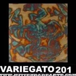 Outlet Variegatto azul 201 - Pan de oro oxidado en azul Doraduras