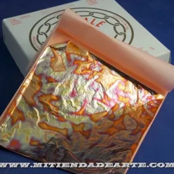 Outlet Variegatto azul 201 - Pan de oro oxidado en azul Doraduras