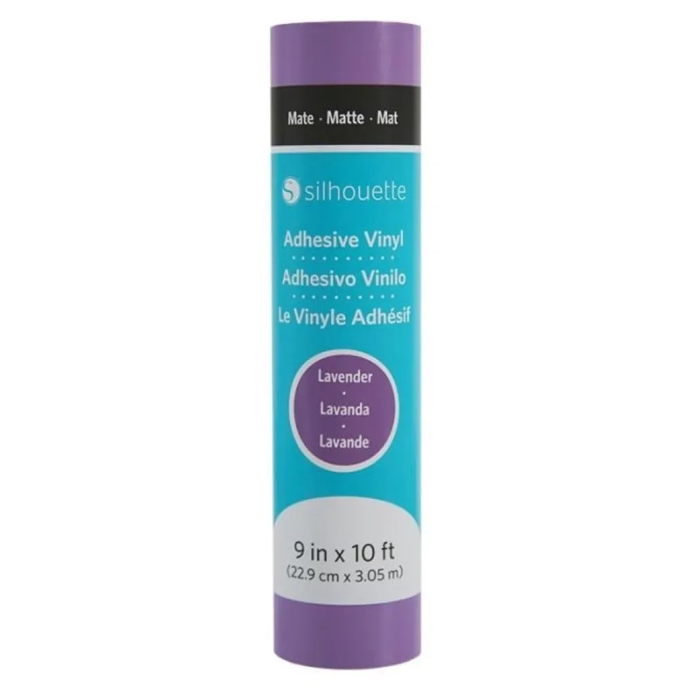 New Vinilo adhesivo mate removible Lavanda 9"x10' Silhouette