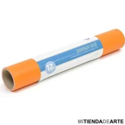 Clearance Vinilo adhesivo Premium Naranja 12" Silhouette
