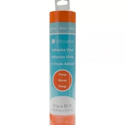 Clearance Vinilo Brillante Naranja 9"x10' Silhouette