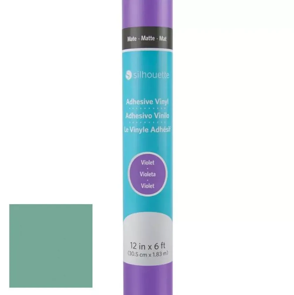 Clearance Vinilo Mate Mint 12"x6' Silhouette