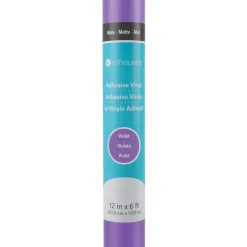 Outlet Vinilo Mate Violeta 12"x6' Silhouette