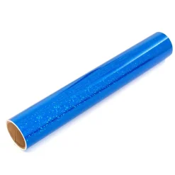 Best Vinilo metalizado Holográfico Glitter Azul marino AC Silhouette