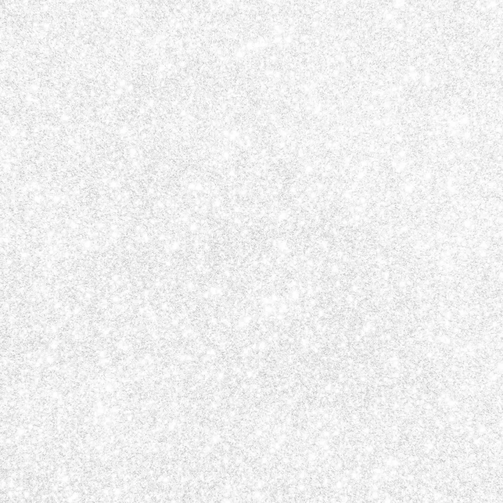 New Vinilo Smart Iron On Termotransferible Glitter Blanco Joy 13x48cm Silhouette